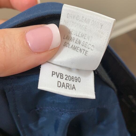 BCBGMAXAZRIA Daria Blue Trousers Wide Leg - Picture 6 of 6